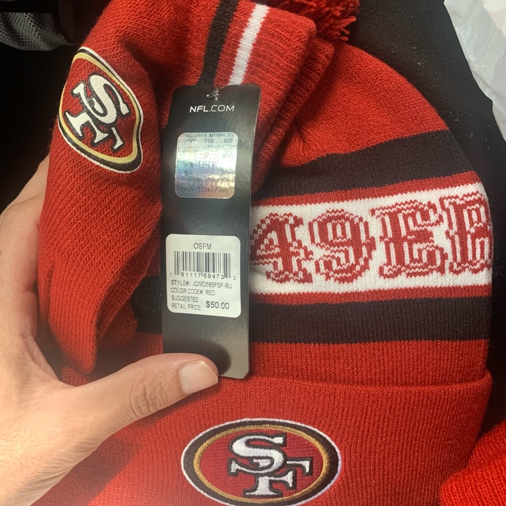49ers beanie